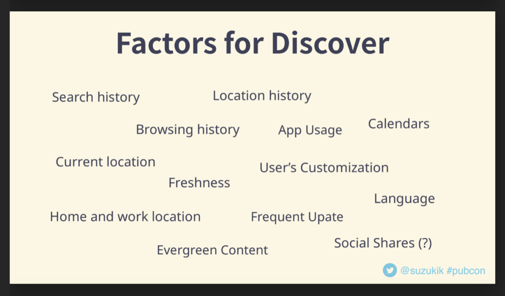 Discover Factors.