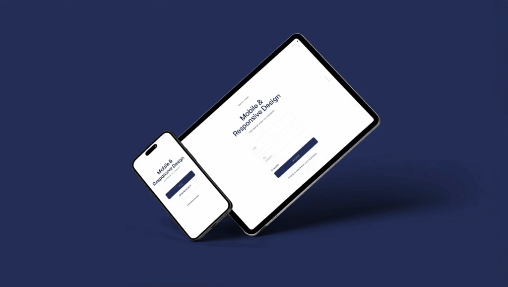 Best UX. Mobile & Responsive Design