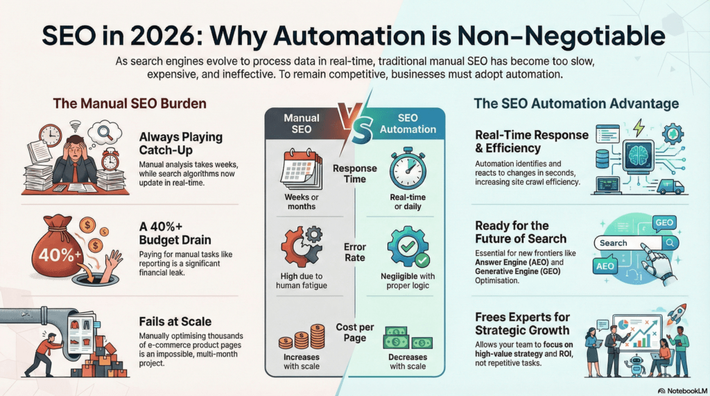 Infographics. Why Automation is Key for Success.